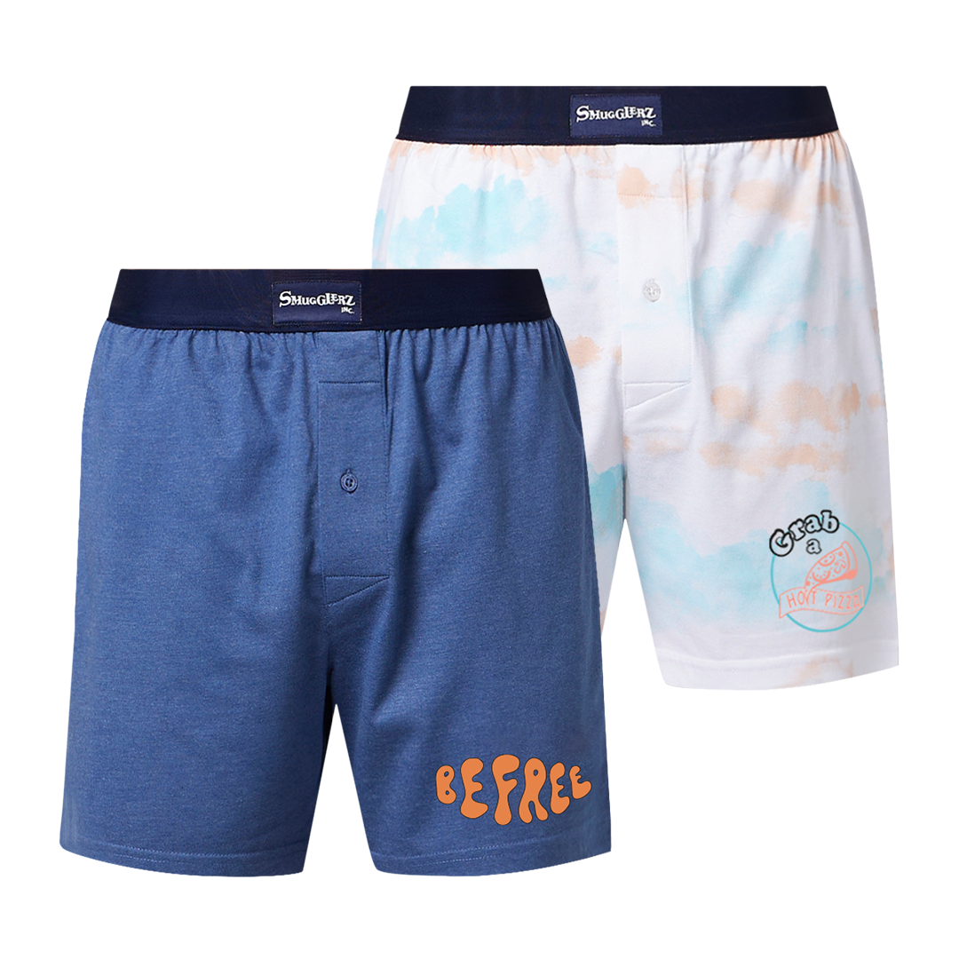 Summer Vibe Mens Boxer 2pc Pack