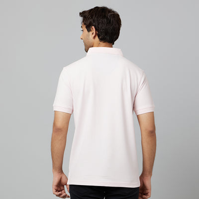 Men's-ARMOR-Polo T-shirt-Cadillac Pink