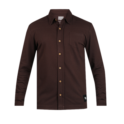 Men's-ARMOR-Full Sleeve Shirt -Coffee Brown