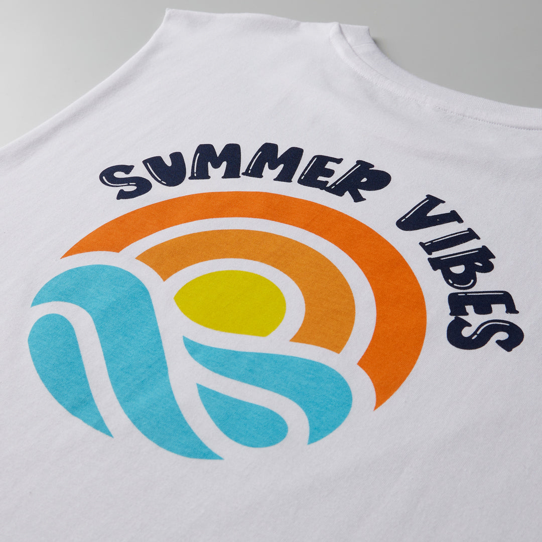 Summer Vibes Mens Sleeveless T-Shirt