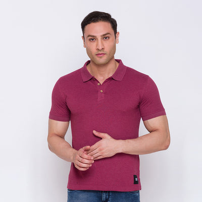 Men's ARMOR Polo T-shirt-Mars Red