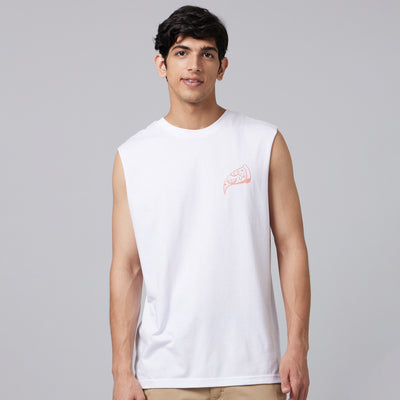 Hot Pizza Mens Sleeveless T-Shirt