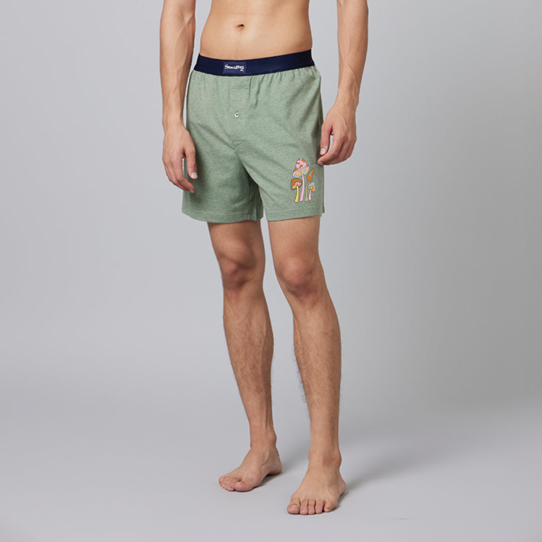 Shrooms Mens Boxer