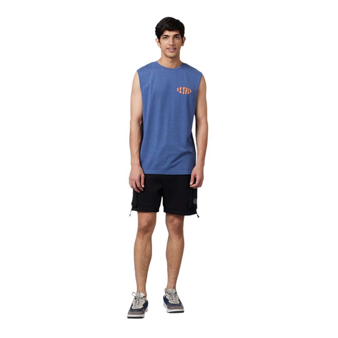 Be Free Mens Sleeveless T-Shirt