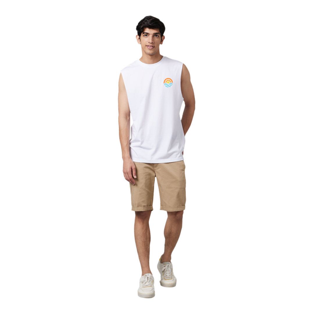 Summer Vibes Mens Sleeveless T-Shirt