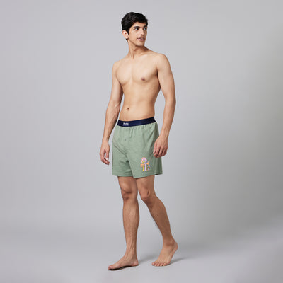 Stay Groovy Mens Boxer 2pc Pack