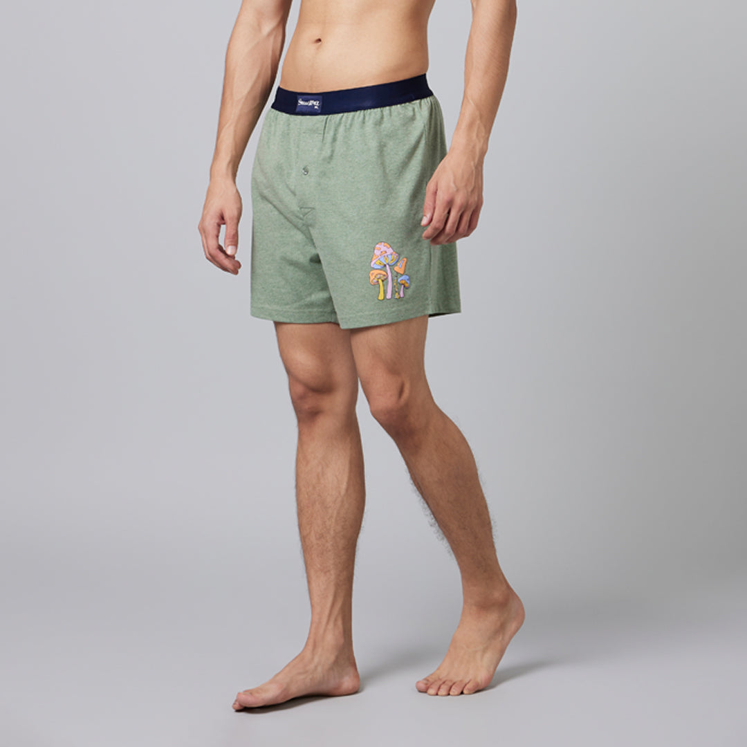 Shrooms Mens Boxer