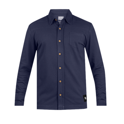 Men-ARMOR-Full Sleeve Shirt-Midnight-Navy