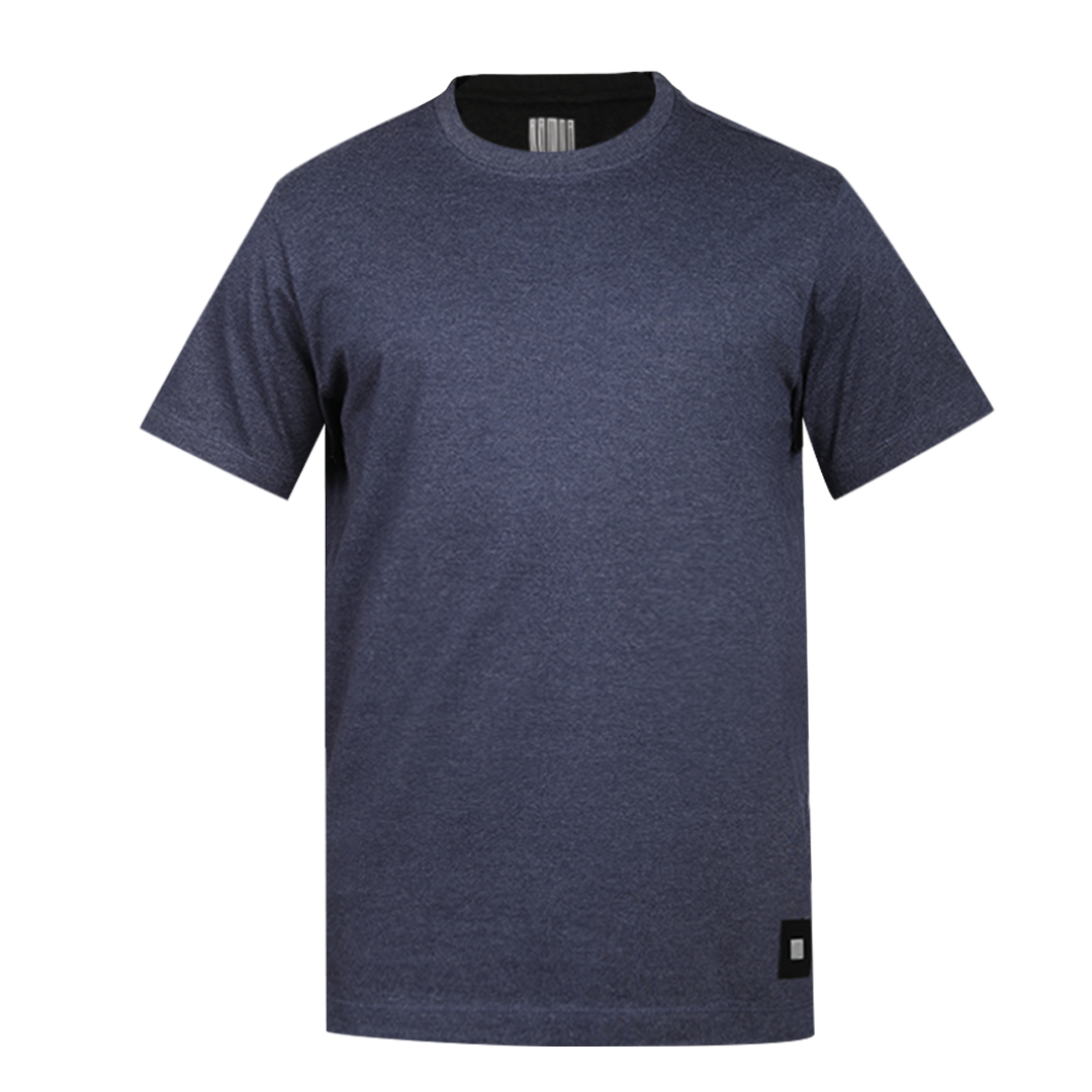 Men's-ARMOR-Crew Neck T-shirt-Midnight Navy