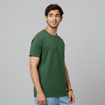 Men's-ARMOR-Crew Neck T-shirt-Forest Green