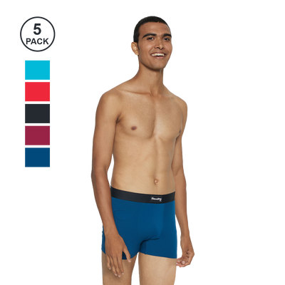 MEN'S TENCEL MODAL- SOLID SMUNDIES-5 PC PACK