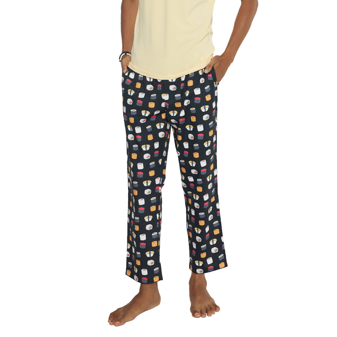 Sushi Me Black Men's Pyjama