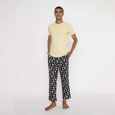 Sushi Me Black Men's Pyjama