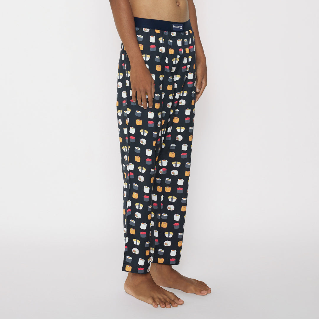 Sushi Me Black Men's Pyjama